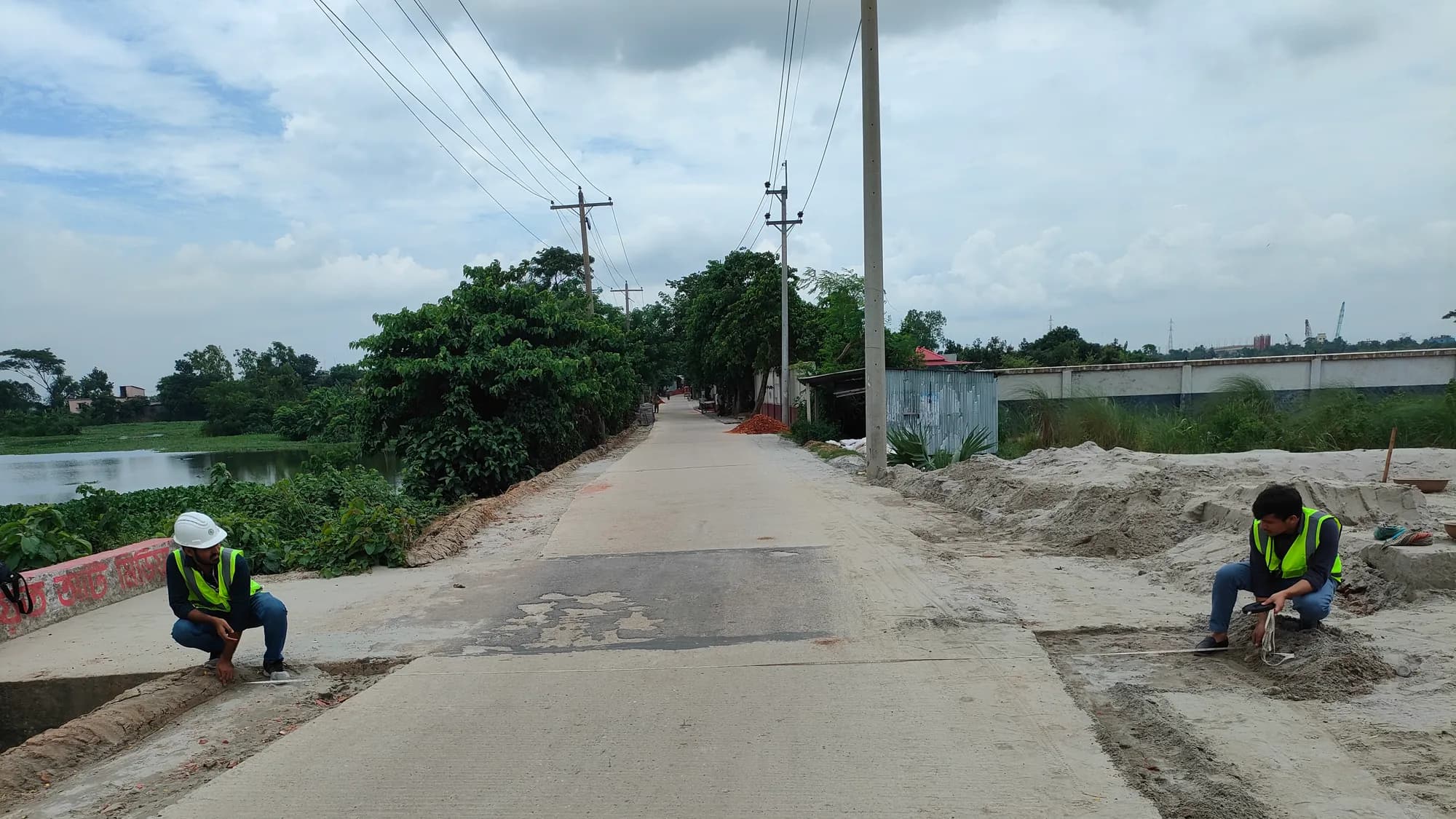 Site photo from the bcs tax academy narayanganj project, image 1.