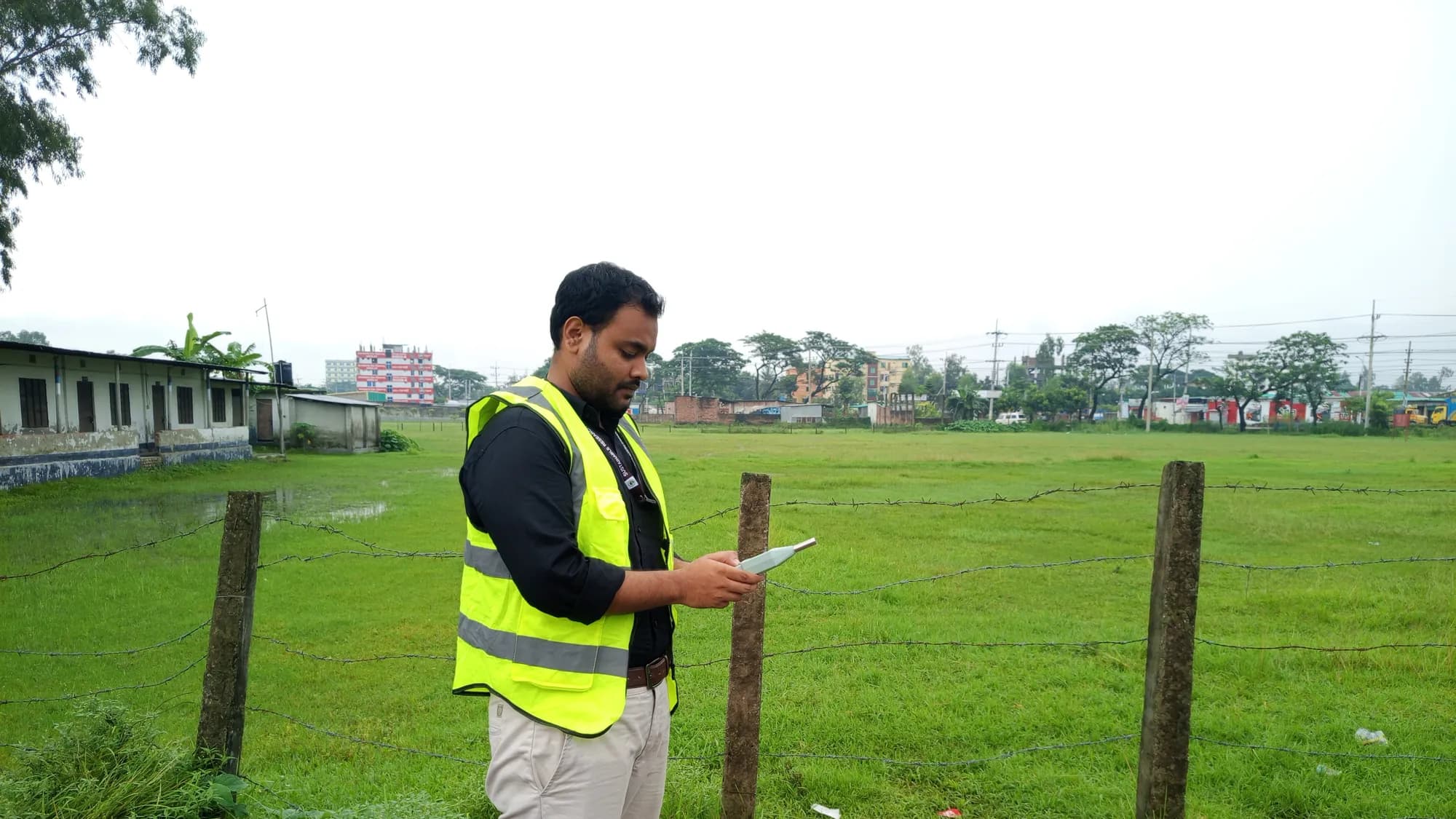 Site photo from the customs complex rangpur project, image 1.