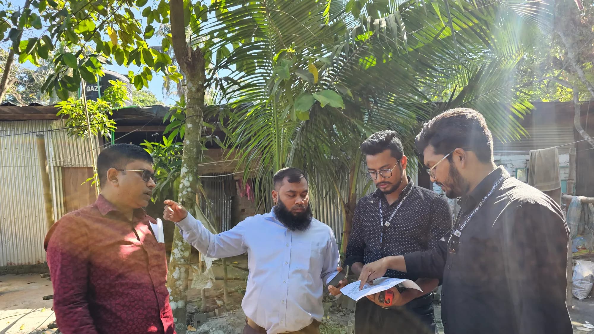 Site photo from the mymensingh govt pwd officers quarters project, image 1.