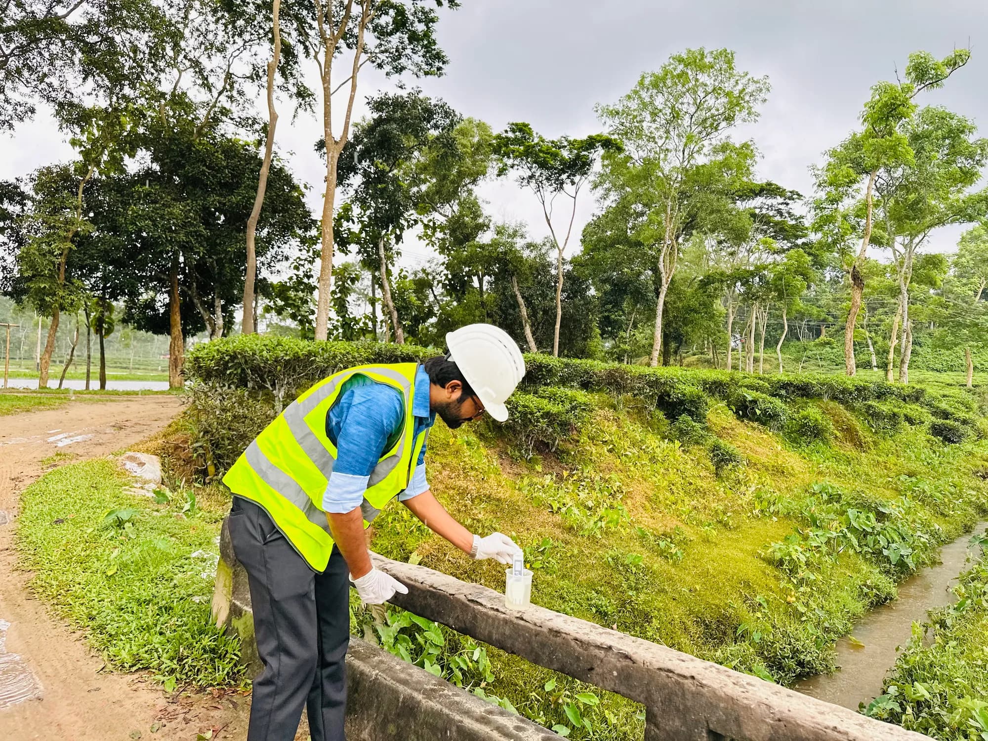 Site photo from the sylhet airport road chowkidekhi bypass project, image 1.