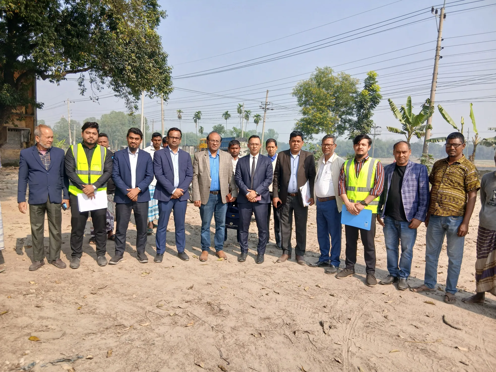 Site photo from the bangladesh china friendship hospital nilphamari project, image 1.