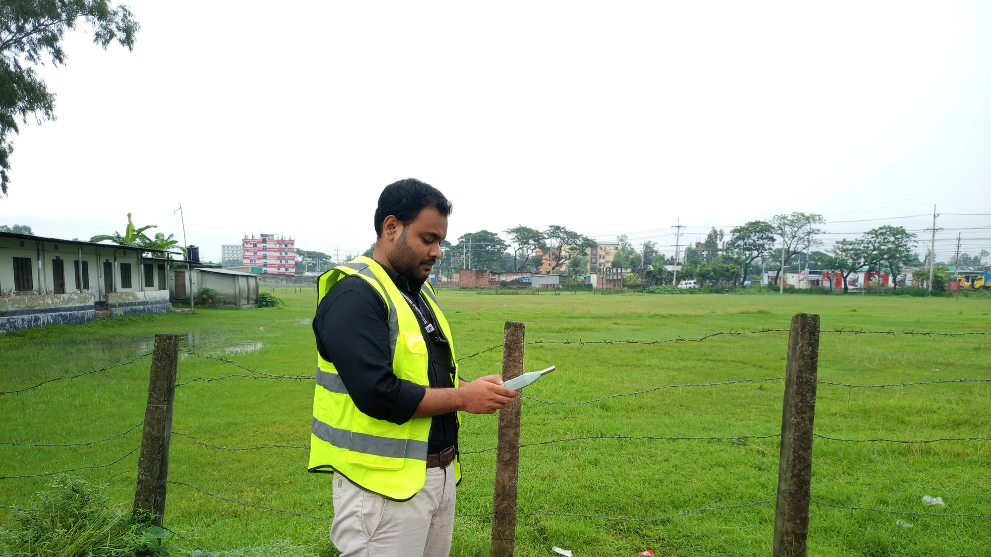 Site photo from the customs complex rangpur project, image 1.