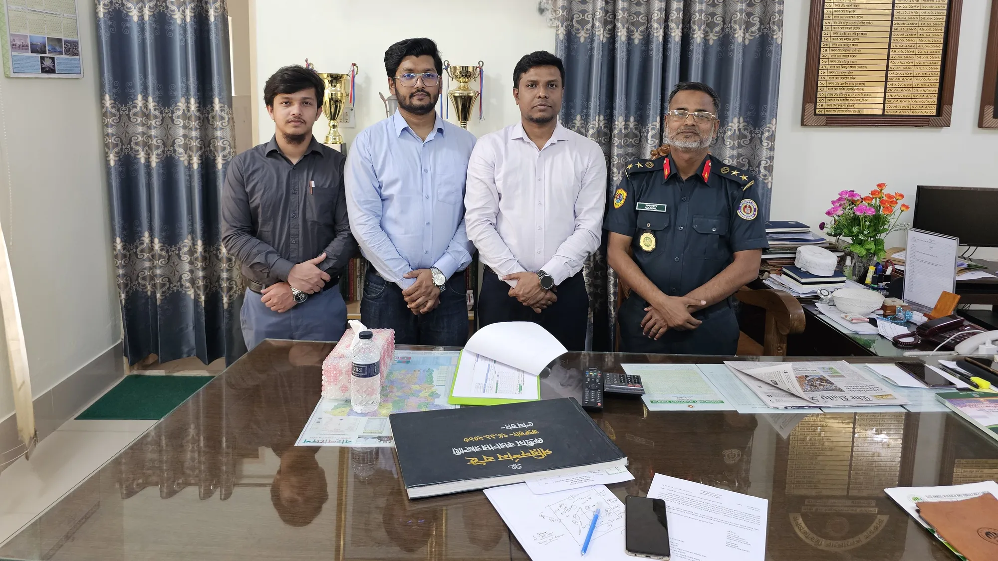 Site photo from the rajshahi central jail reconstruction project, image 1.