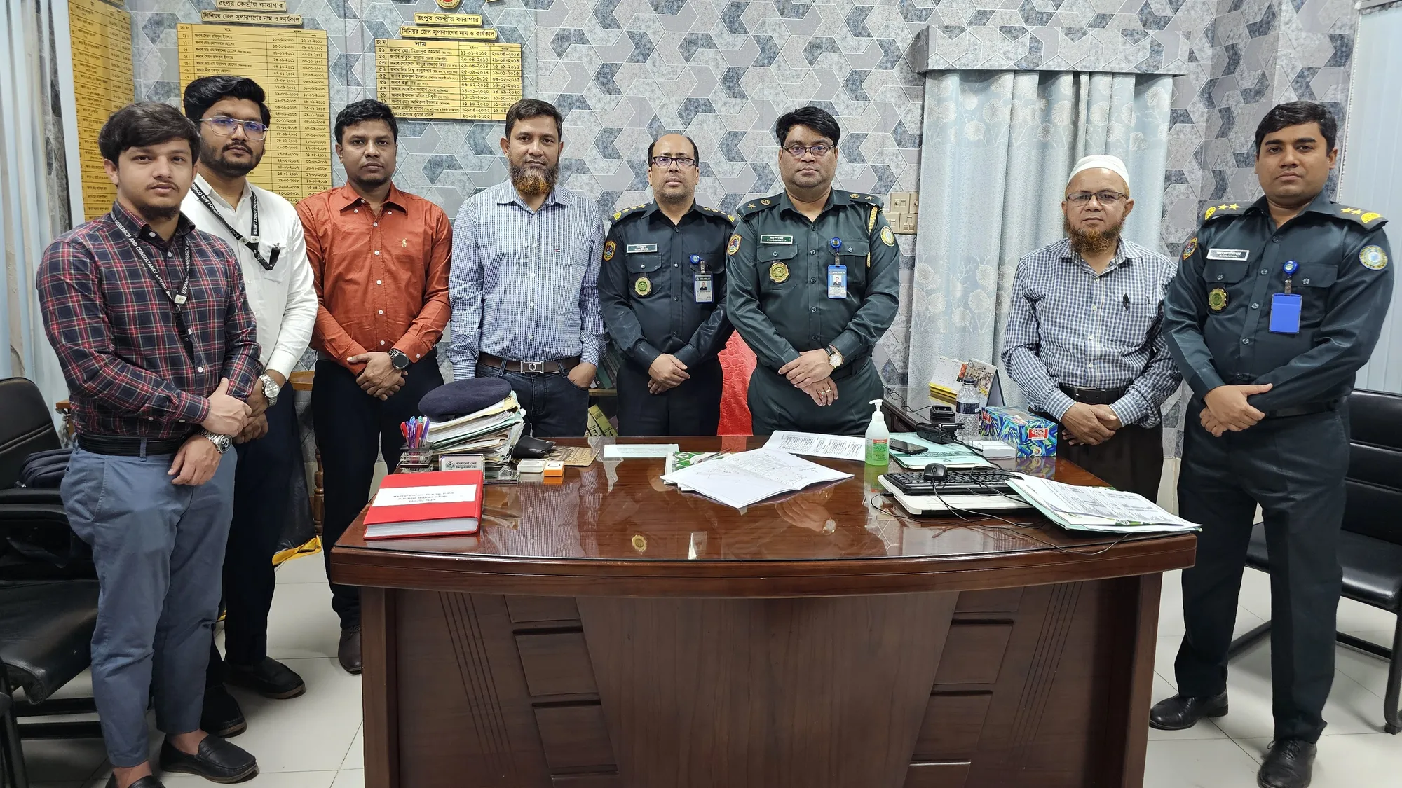 Site photo from the rangpur central jail reconstruction project, image 1.