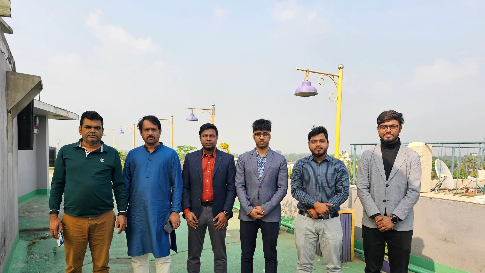 Site photo from the sunamganj tax building project, image 1.