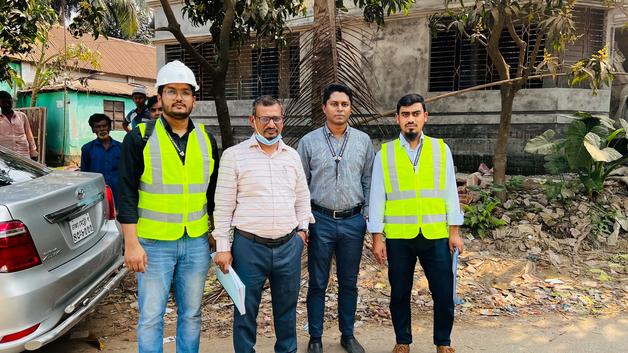 Site photo from the survey settlement training academy savar project, image 1.
